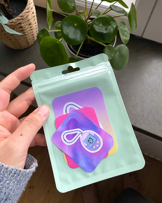 Klistermärken: Tamagotchi