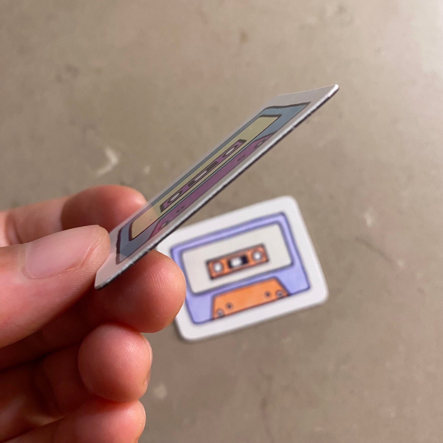 Kylskåpsmagneter: Kassettband