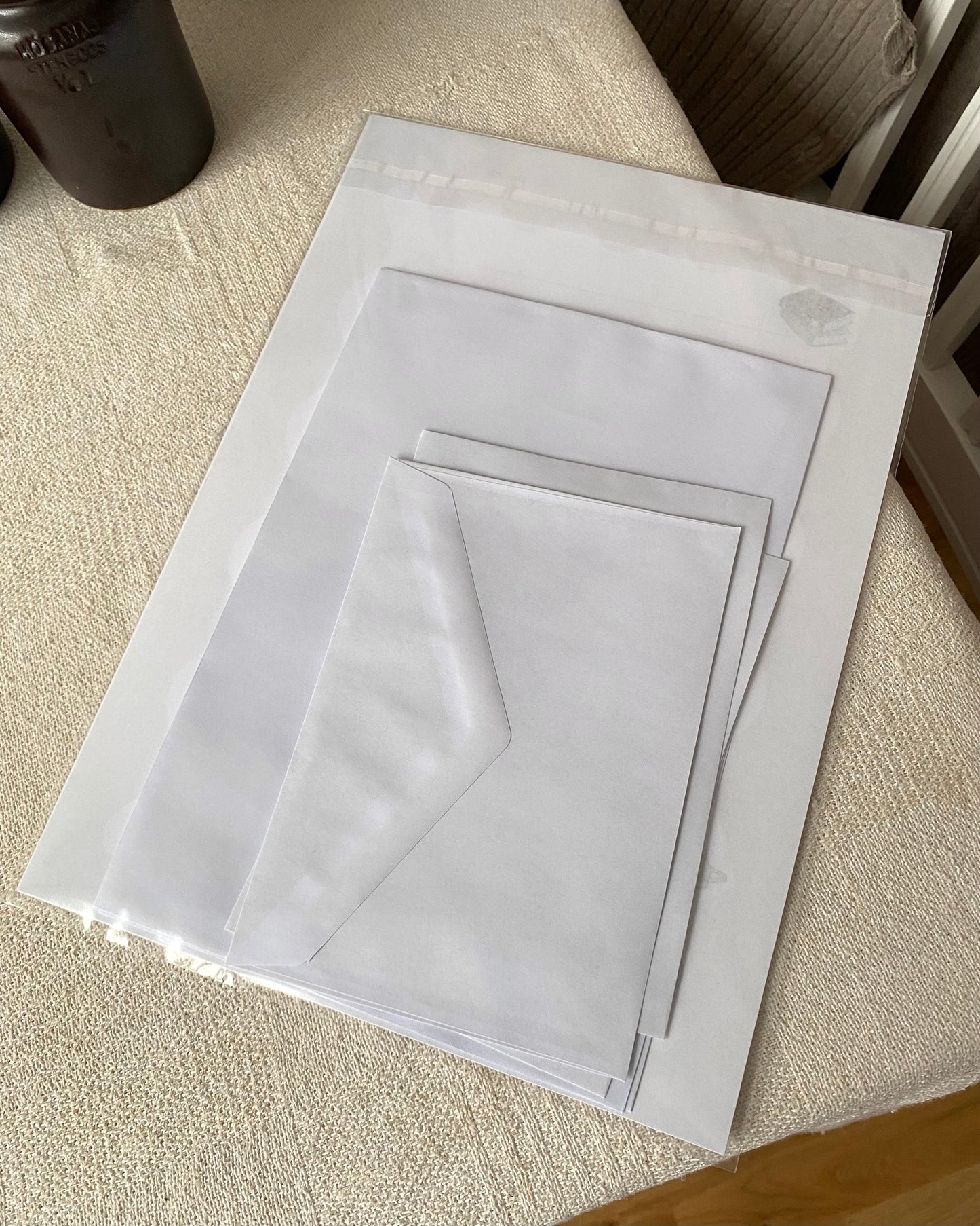 Brevpapper: Skrivkonst (A4 + kuvert)