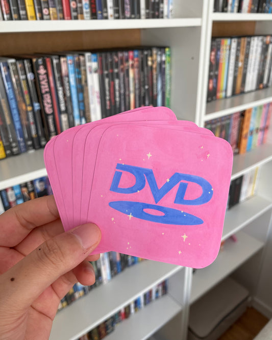 Klistermärken: DVD