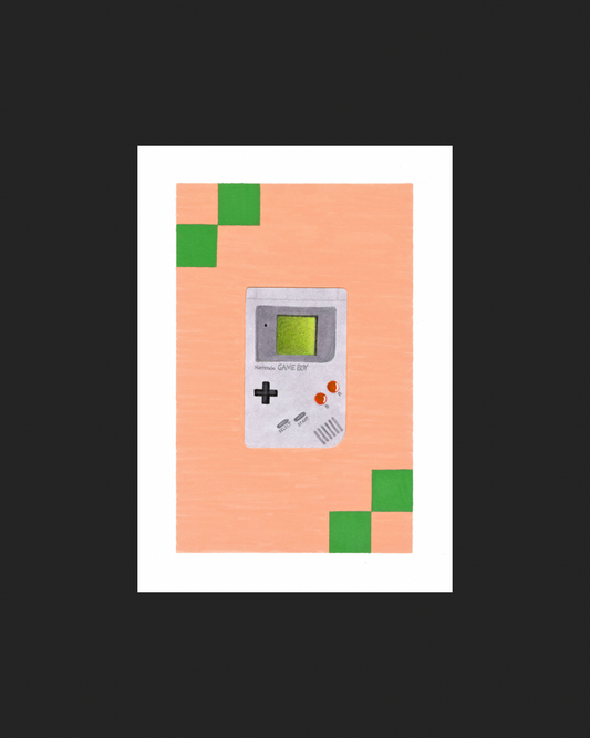 Konsttryck: Game Boy Original